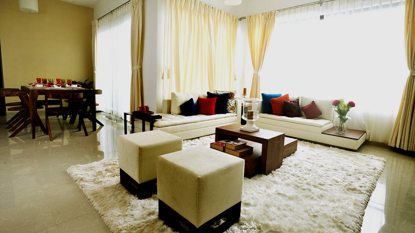 Ashok Meadows - living room