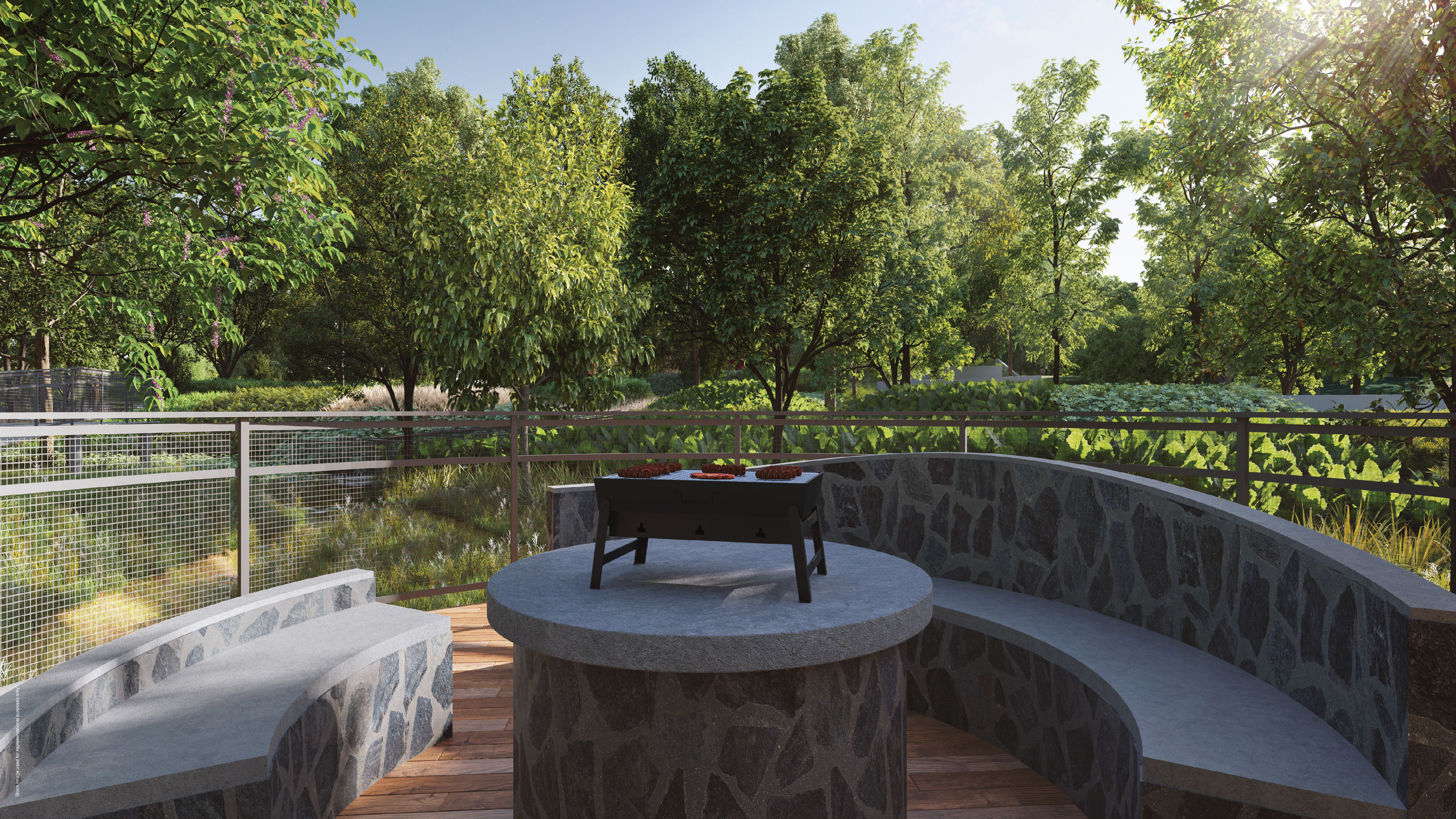 Godrej Green Front - amenities_BBQ